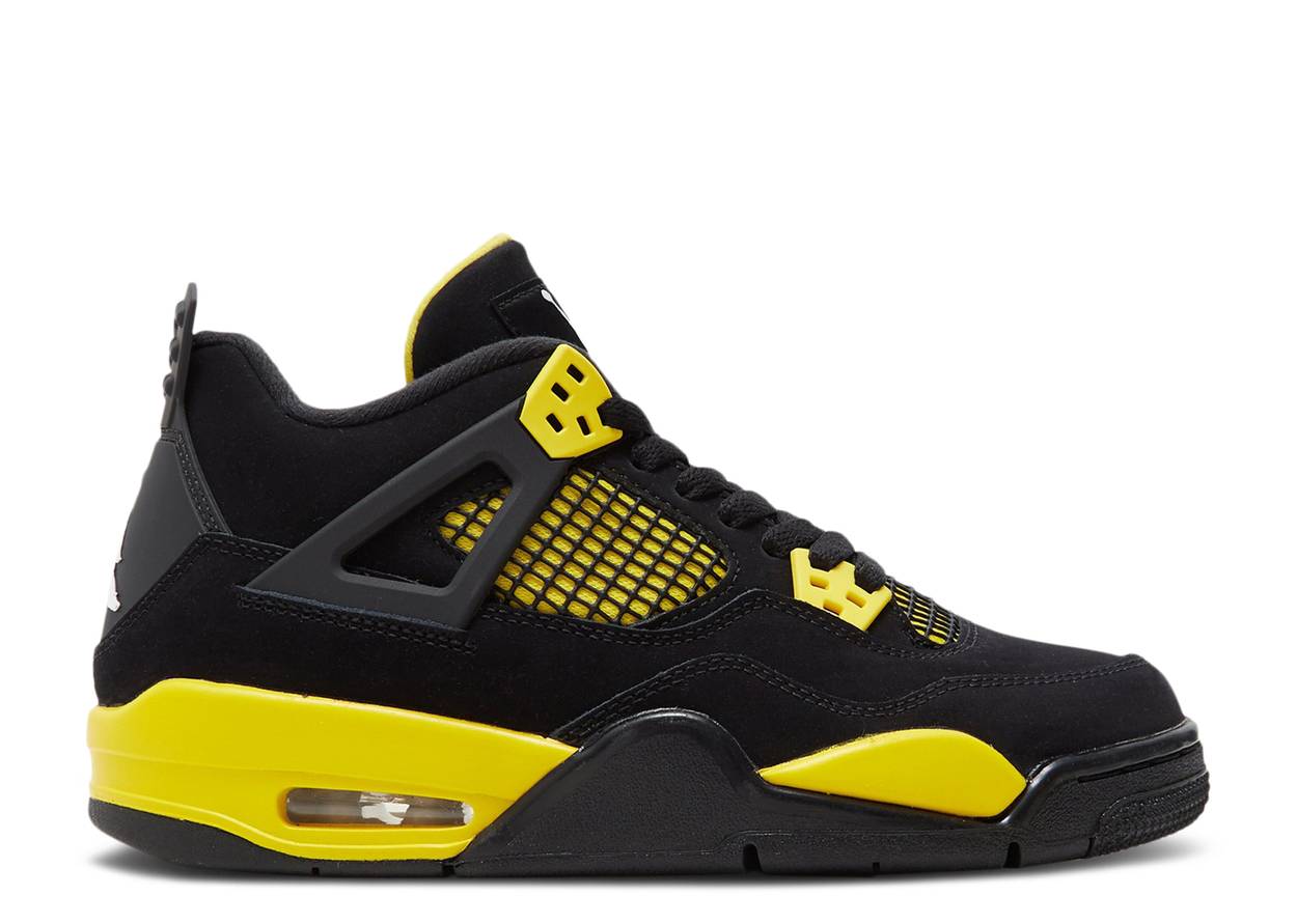 AIR JORDAN 4 RETRO GS 'THUNDER' 2023