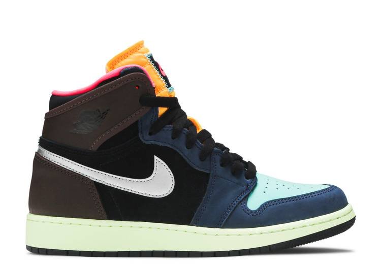 AIR JORDAN 1 RETRO HIGH 'TOKYO BIO HACK' GS - New Leaf