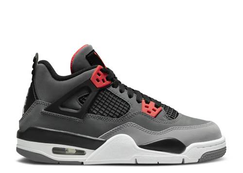 AIR JORDAN 4 RETRO GS 'INFRARED' - New Leaf