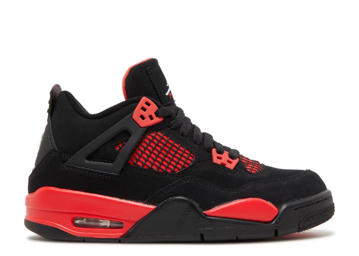 AIR JORDAN 4 RETRO GS 'RED THUNDER'