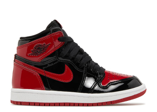 AIR JORDAN 1 RETRO HIGH OG PS 'PATENT BRED'