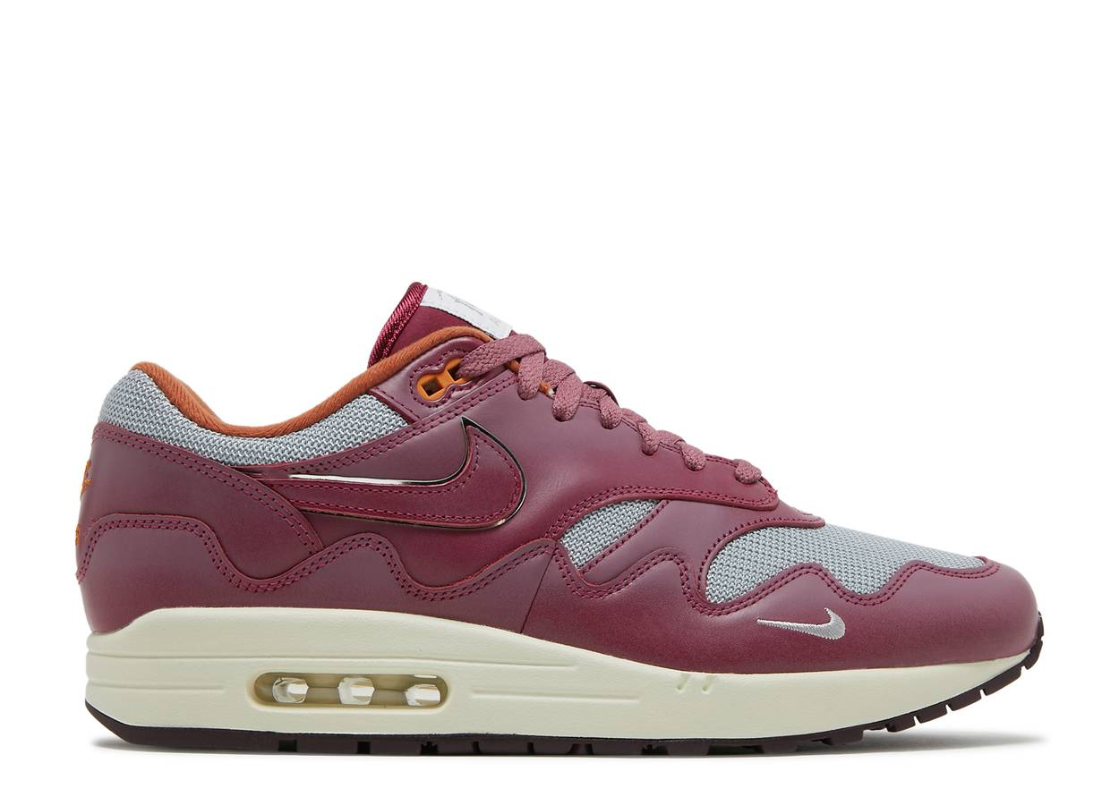 PATTA X AIR MAX 1 'RUSH MAROON'