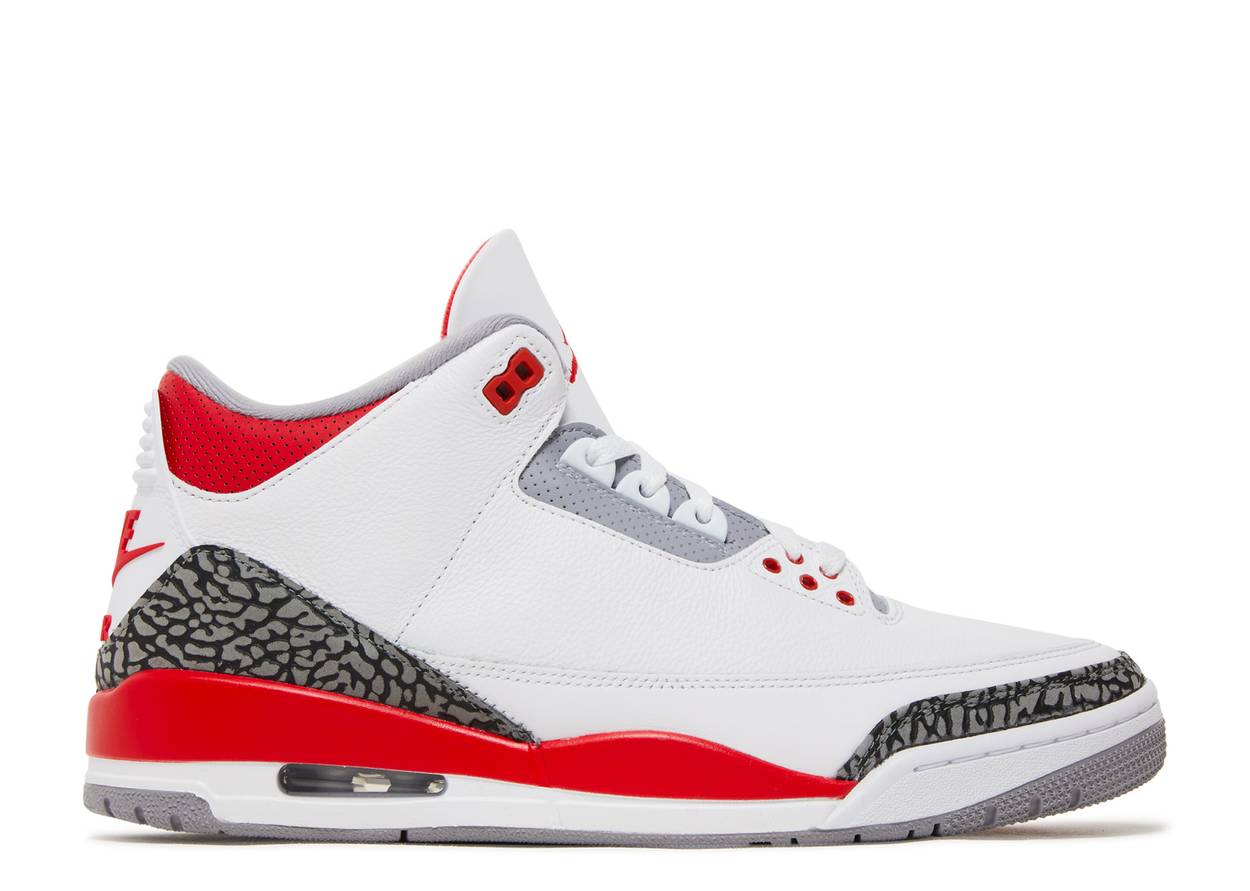 AIR JORDAN 3 RETRO 'FIRE RED'