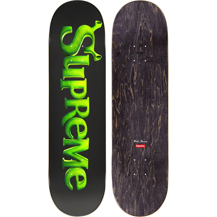 Supreme Shrek Skateboard Deck Black