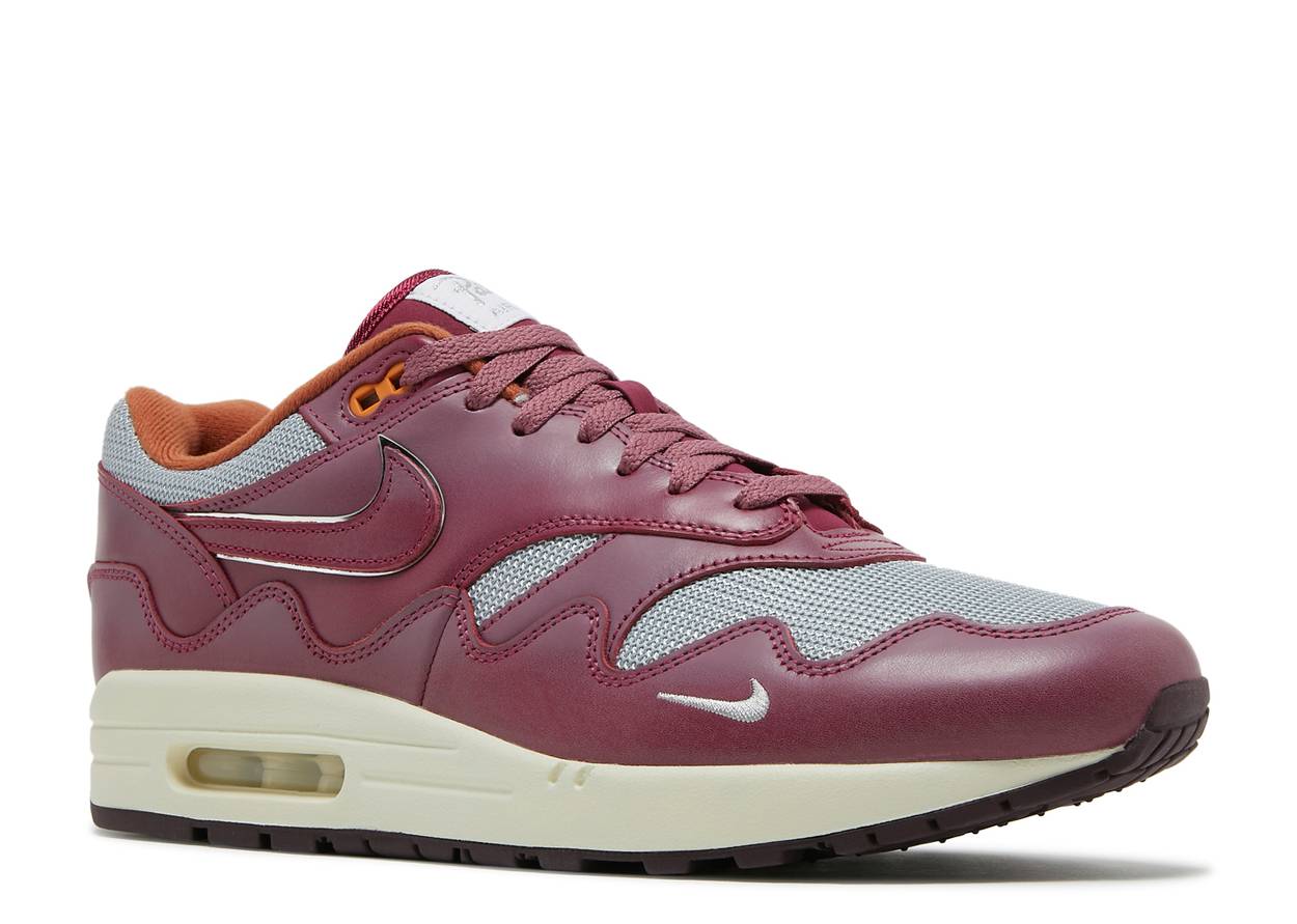 PATTA X AIR MAX 1 'RUSH MAROON'