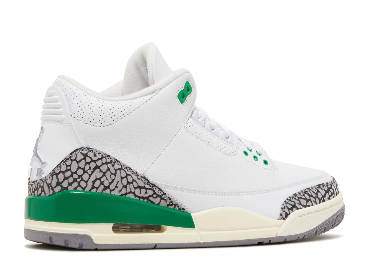 WMNS AIR JORDAN 3 RETRO 'LUCKY GREEN'