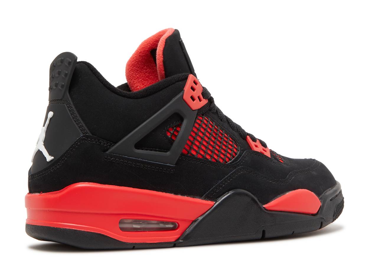 AIR JORDAN 4 RETRO GS 'RED THUNDER'