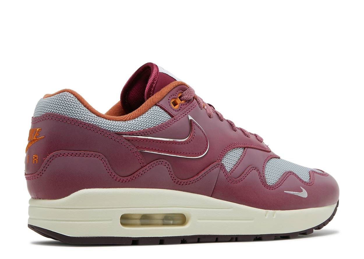 PATTA X AIR MAX 1 'RUSH MAROON'