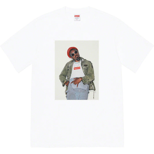 SUPREME ANDRÉ 3000 WHITE TEE