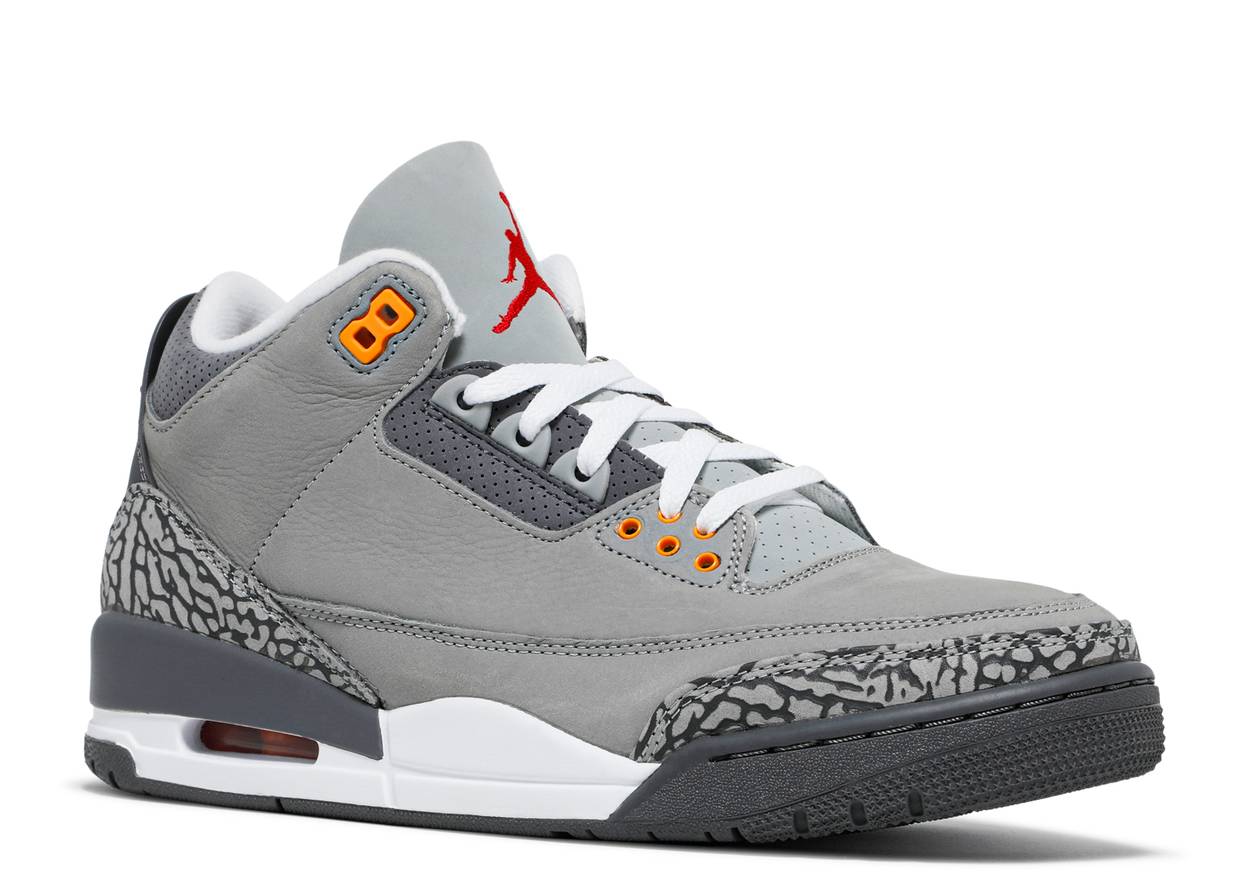 AIR JORDAN 3 RETRO 'COOL GREY'