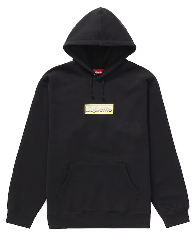 Supreme Bling Box Logo Hooded Sweatshirt