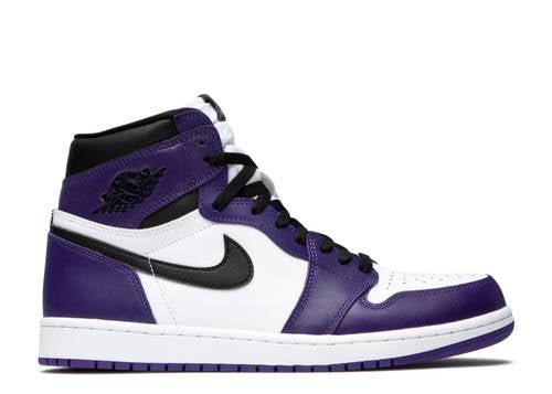 AIR JORDAN 1 RETRO HIGH OG 'COURT PURPLE 2.0' - New Leaf