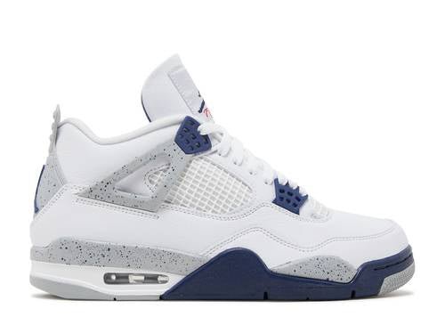 AIR JORDAN 4 RETRO 'MIDNIGHT NAVY' - New Leaf