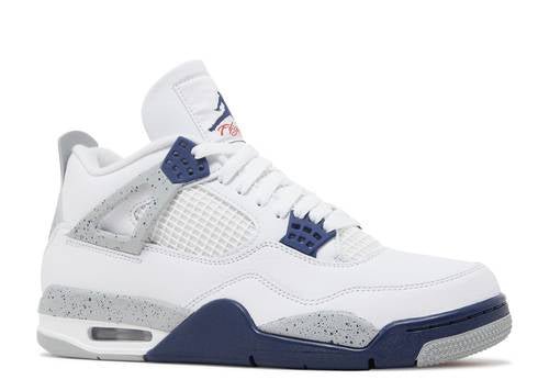 AIR JORDAN 4 RETRO 'MIDNIGHT NAVY GS - New Leaf