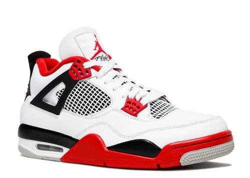 AIR JORDAN 4 RETRO OG 'FIRE RED' - New Leaf