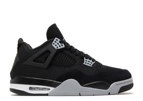 AIR JORDAN 4 RETRO SE 'BLACK CANVAS' - New Leaf