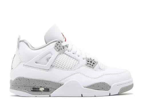 AIR JORDAN 4 RETRO 'WHITE OREO' - New Leaf