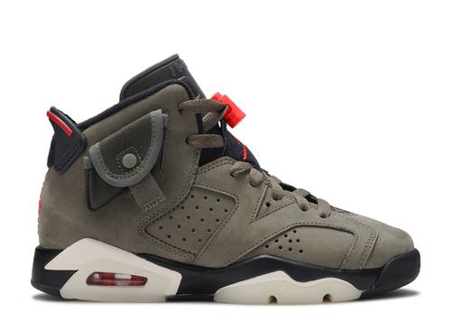 TRAVIS SCOTT X AIR JORDAN 6 RETRO GS 'OLIVE'